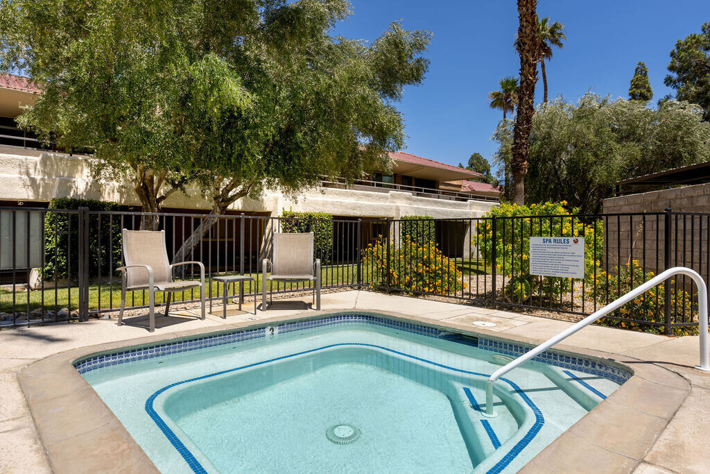 The Well exterior showing minimalist architecture Palm Springs